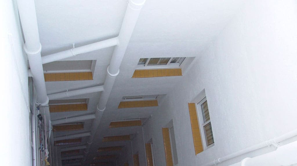 Patio de luces de un edificio
